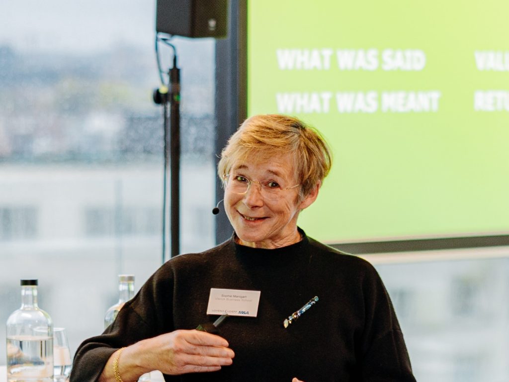 M&A Awards juror, Sophie Manigart, judges deals based on who benefits